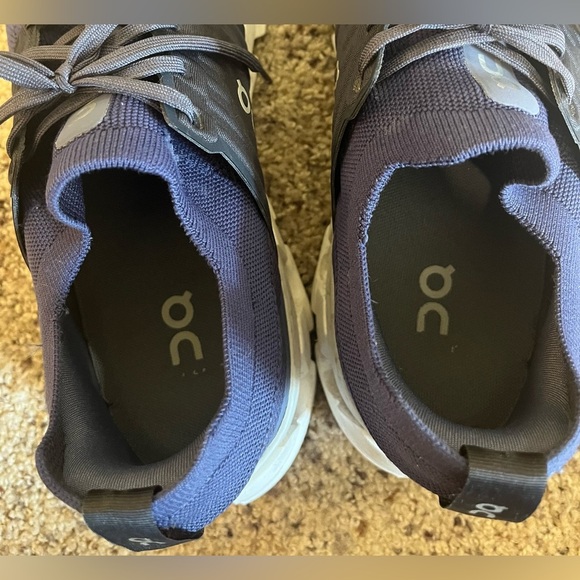 On Running Men Sz. 11.5 Cloudswift 3 Denim/Midnight Running Athletic Shoe - Picture 8 of 12